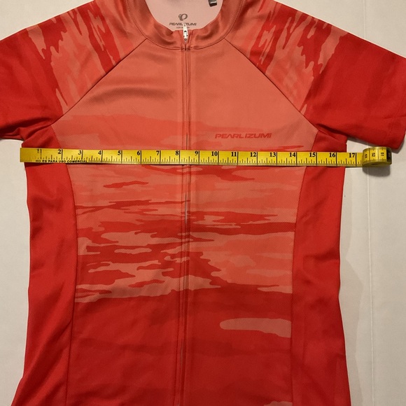 Pearl Izumi Women’s Graphic Cycling Jersey Orange - Picture 3 of 7